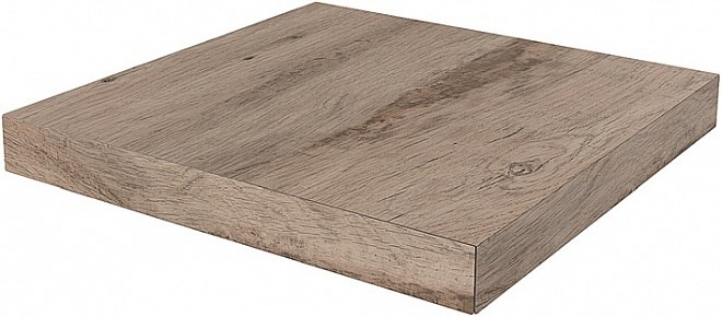 DL501520R/GCS Ступень угловая клееная левая Про Вуд бежевый темный 33x33x0,9 - фото 110720
