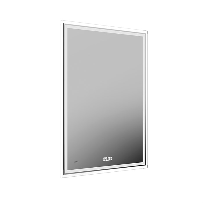 TE.mi.60 Зеркало TECNO c LED 60 с подсветкой, с функцией антизапотевание, белое глянцевое - фото 116337