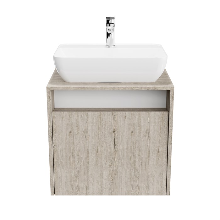 PRO.60.1\OAK.O Тумба PRO подвесная 1 ящик 60, дуб Орегон - фото 116416