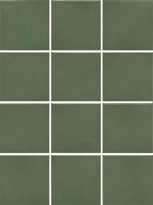 KM1010G0050N Бахия зелёный глянцевый 29,8х39,8 из 12 частей 9,8x9,8x0,7 - фото 124753