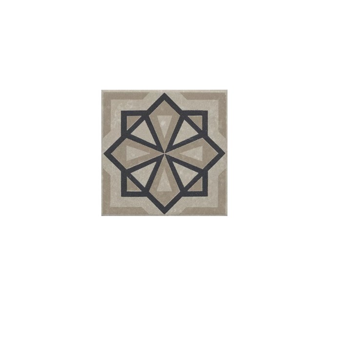 KMD3STA050GN Декор Касабланка серый светлый матовый 9,8x9,8x0,7 - фото 125088