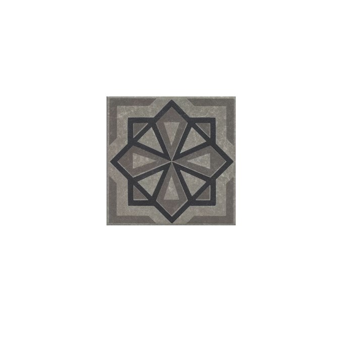 KMD3STA051GN Декор Касабланка серый матовый 9,8x9,8x0,7 - фото 125089