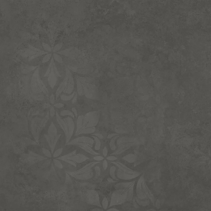 KM4040G0091N Хадду серый тёмный матовый декорированный 40,2x40,2x0,8 - фото 126102