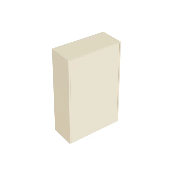 KMCACb45MBt0 Тумба-модуль CARAVAN хранение без боковин, подвесная 45, push, сливочная матовая - фото 129909