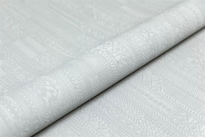 KM8201 Обои виниловые Ажур база универсальная,серый светлый 1,06х10 (1, Т C) смещённая стыковка - фото 130179