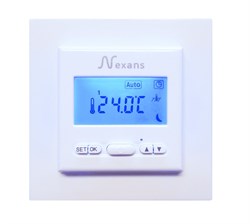 N-COMFORT TD Программируемый термостат с датчиком температуры воздуха и пола +5/+50С, 230V, 16A , 3,6 КВт - фото 38953