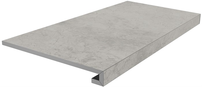 SG850390R/GCF Ступень клееная Риальто серый светлый матовый 33x80x0,9 - фото 95840