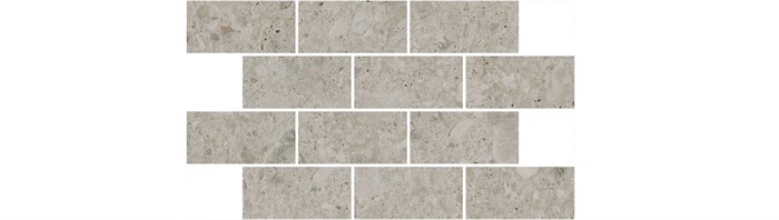 DD605920/MM Декор Чеппо ди Гре мозаичный бежевый светлый матовый обрезной 34,6x20x0,9 - фото 95953