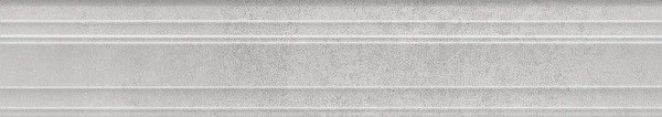 BLF016R Бордюр Багет Догана серый светлый матовый обрезной 40x7,3x2,7 - фото 96043
