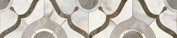 OS/A288/6000 Бордюр Кантата глянцевый 25x5,4x0,8 - фото 96253