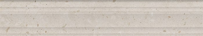 BLF011R Бордюр Риккарди бежевый матовый структура обрезной 40x7,3x2,7 - фото 96351