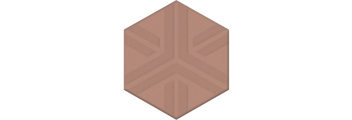OS/D241/63010 Декор Агуста розовый матовый 6x5,2x0,69 - фото 96438