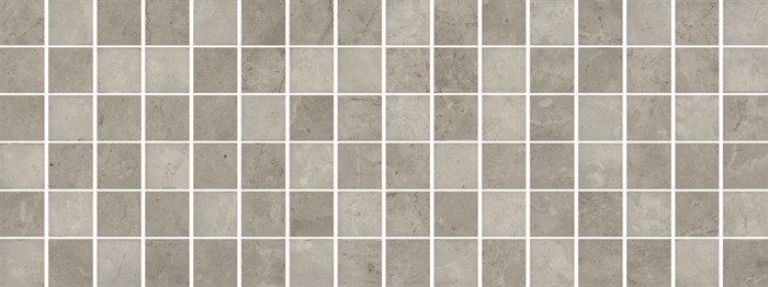 MM15150 Декор Монсанту мозаичный серый светлый глянцевый 15х40 15x40x6,9 - фото 97333