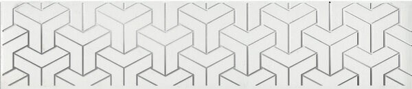 AD/A569/6397 Бордюр Ломбардиа белый 25x5,4x8 - фото 98978