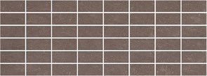 MM15111 Декор Орсэ коричневый мозаичный 15х40х8