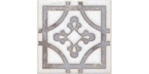 STG/A406/1266H Вставка Амальфи орнамент коричневый 9,8x9,8x7
