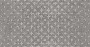 SBD026/DL500920 Декор Фондамента серый орнамент 60x119,5x0,9