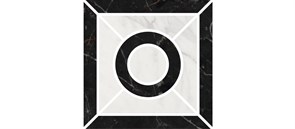 ID94T Декор Фрагонар наборный чёрный 9,9x9,9x0,9