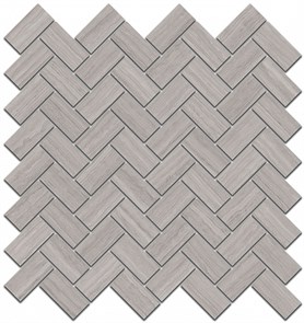 190/002 Декор Грасси серый мозаичный 31,5х30х11