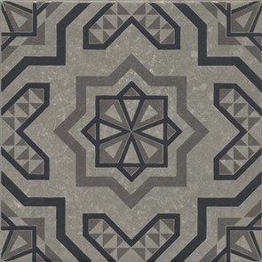 KMD3STA048GN Декор Касабланка серый матовый 20x20x0,8