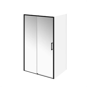 {{photo.Alt || photo.Description || 'LN.120.SD.BLK.M Душевая дверь LINDO, раздвижная с функцией soft close, 120х195, матовый черный'}}
