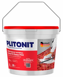 Colorit EasyFill серебристо-серый - 2 кг эпоксидная затирка и реактивный клей для плитки