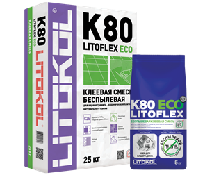 LITOFLEX K80 ECO серый мешок 5 кг