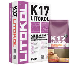 LITOKOL K17 (C1) серый мешок 25 кг