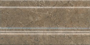 FMD043 Плинтус Каприччо коричневый глянцевый 20x10x1,3