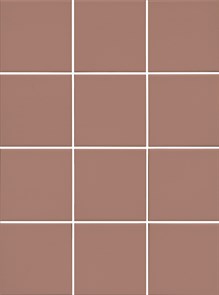 1336 Агуста розовый матовый 30x40 из 12 частей 9,8x9,8x0,7