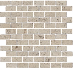 MBD013 Декор Про Лаймстоун Антика 1 мозаичный бежевый матовый 32х30х0,9