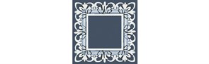 HGD/A525/TOB001 Декор Алмаш синий глянцевый 9,8х9,8 9,8x9,8x6,9