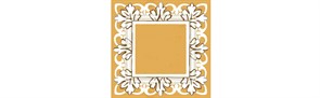 HGD/B525/TOB001 Декор Алмаш жёлтый глянцевый 9,8х9,8 9,8x9,8x6,9
