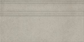 FME013R Плинтус Монсеррат серый светлый матовый обрезной 20х40 20x40x16