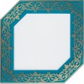 HGD/C250/18000 Декор Клемансо бирюзовый 15х15х6,9 - фото 101904