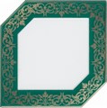 HGD/D250/18000 Декор Клемансо зеленый 15х15х6,9 - фото 101905