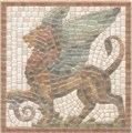 HGD/A139/17000 Декор  Виченца Лев 15х15х6,9 - фото 107801
