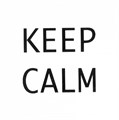 AD/A168/1146T Декор Итон Keep calm 9,9х9,9х7 - фото 108603
