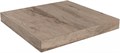 DL501520R/GCD Ступень угловая клееная правая Про Вуд бежевый темный 33x33x0,9 - фото 110718