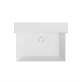 LO.M.wb.65 Раковина LOGICA M мебельная\подвесная cо встроенным смесителем 65, белая глянцевая - фото 111806