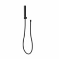 858KM.01.093 Ручной душ FUTURA с держателем для лейки и  шлангом, без выхода для подачи воды, матовый черный - фото 111905