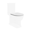 PO.seat.01\WHT Сиденье POMPEI Soft close + Clip up белый - фото 111983