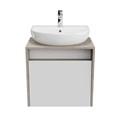 PRO.60.1\WHT Тумба PRO подвесная 1 ящик 60, белая глянцевая - фото 116407