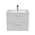 PIA.CL.65\WHT.M Тумба PIANO Classic подвесная 65 см, 2 ящика, ясень белый матовый - фото 116857