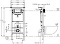 INST.PRO.WC Скрытая система инсталляции PRO для подвесного унитаза - фото 124083