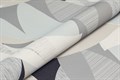 KM8508 Обои виниловые Шафран мотив,черный, листья 1,06х10 (1, Т A) прямая стыковка - фото 124592