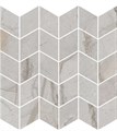 KMD2MSM007BR Декор Ифран мозаичный серый светлый глянцевый обрезной 30x31,2x0,9 - фото 124956