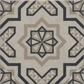 KMD3STA047GN Декор Касабланка серый светлый матовый 20x20x0,8 - фото 126202