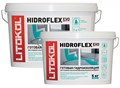HIDROFLEX Готовый гидроизоляционный состав для внутренних работ зеленый ведро 17 кг - фото 95049