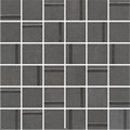 MM13132 Декор Гварди 1 мозаичный антрацит матовый обрезной 30x30x0,9 - фото 96030